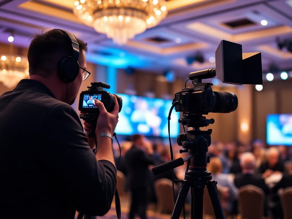Event photographer capturing a Dubai corporate awards ceremony